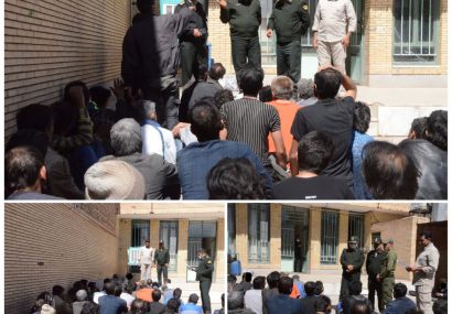جمع آوری معتادان متجاهر در رفسنجان   